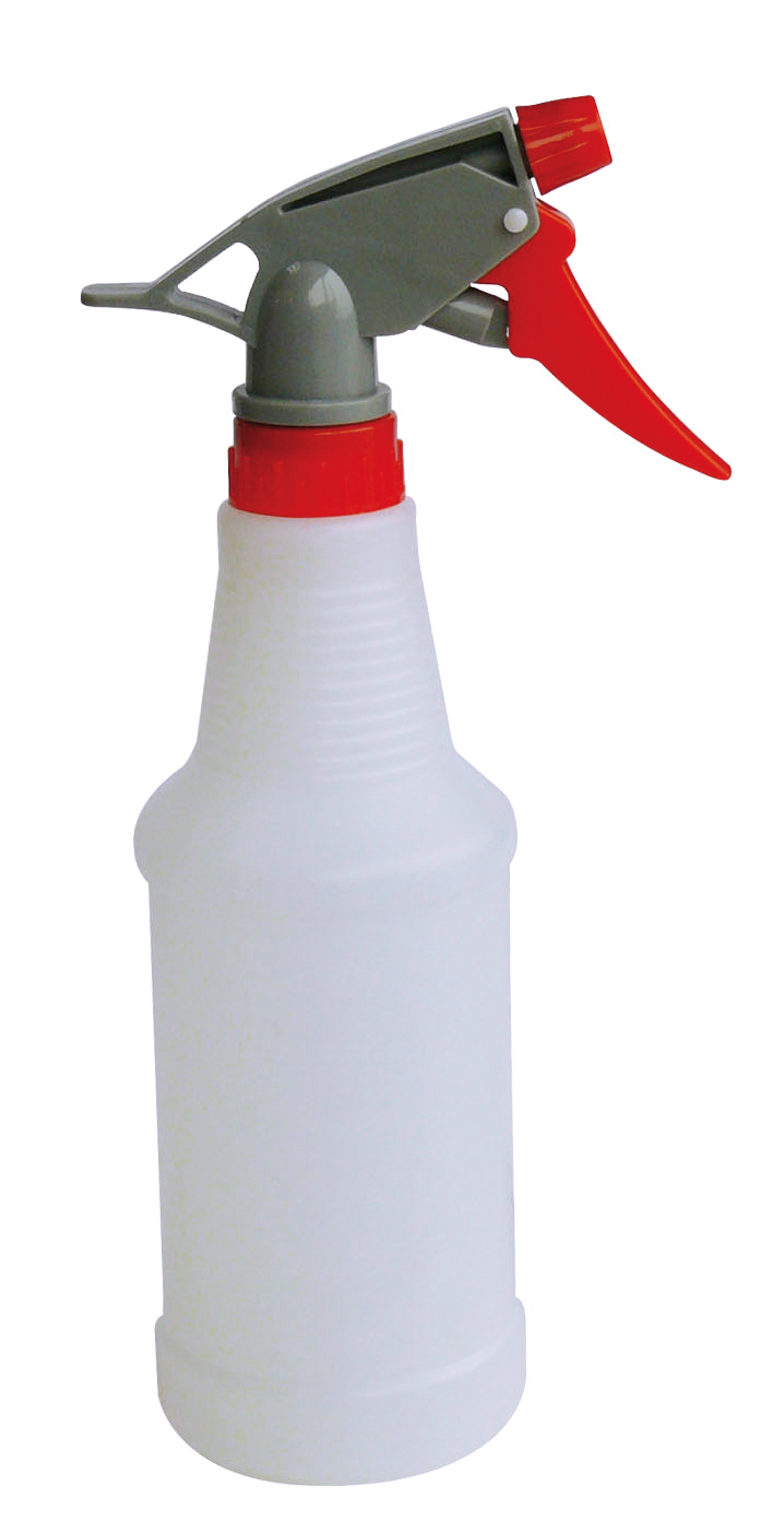 Darba pudele ar smidzinātājs (tukša) sarkana 500ml