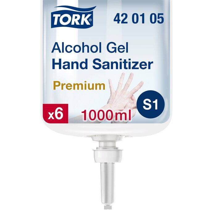 Tork Alcohol Gel средство для дезинфекции рук 1000мл S1