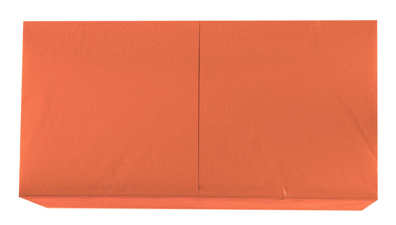 Papīra salvetes 33/3/250 gab. oranžas