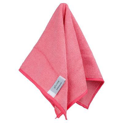 Glenta Antibacterial mikrošķiedras audums ar sudraba daļiņām, sarkans 38x38cm