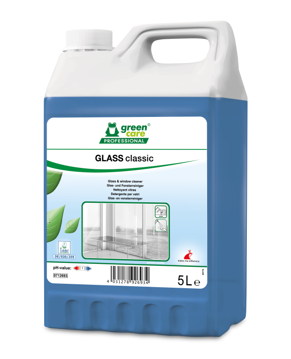 GREEN CARE Glass Classic средство для чистки стеклянных поверхностей 5л