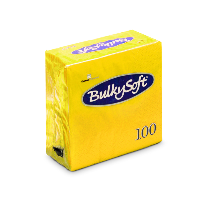 Bulkysoft салфетки 33/2/100 шт. лимонные