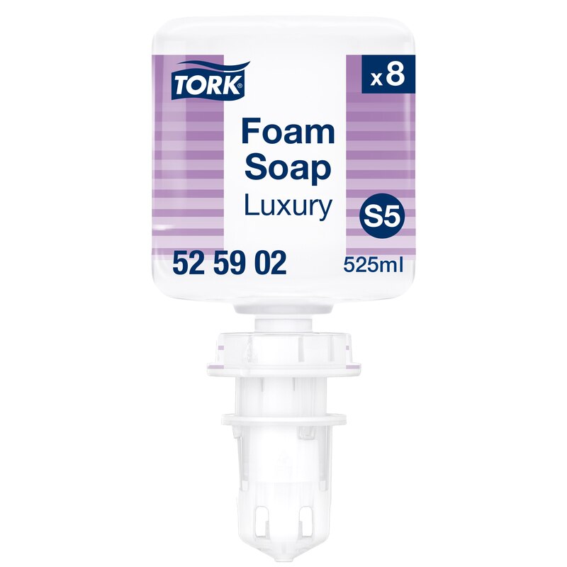 Tork Mini Luxury putu ziepes 525ml S5