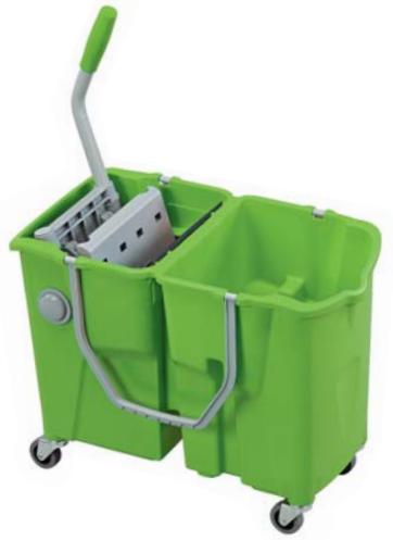 Euromop Dolly 2 uzkopšanas spainis-rati (2 x15L) 