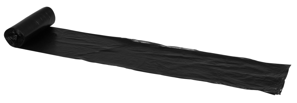 Atkritumu maisi HDPE 50x60cm, 30L, 6mkr,  50gab, pelēki