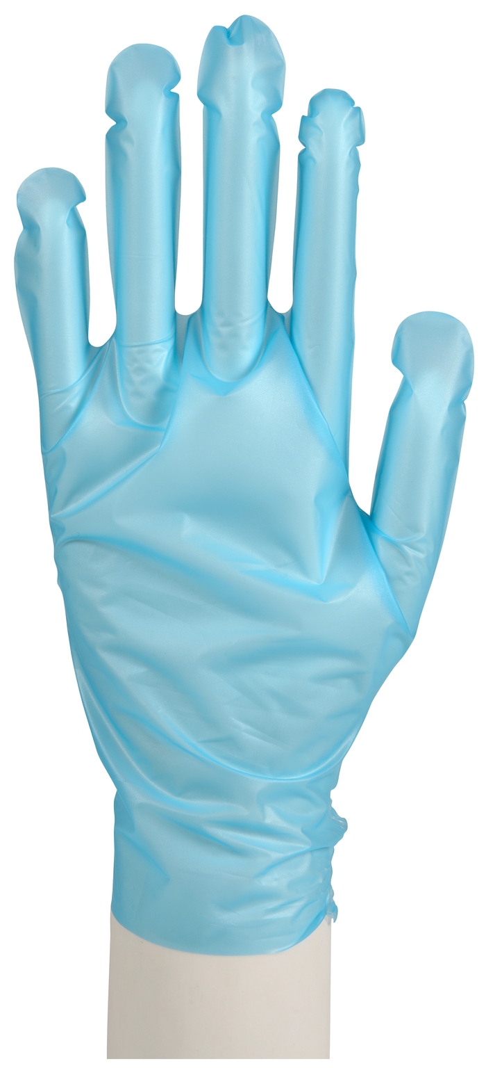Abena TPE перчатки XL размер, 200 шт., синие, без пудры