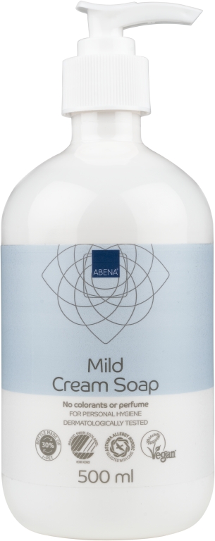 Abena Skincare Mild krēmziepes 500ml ar dozatoru