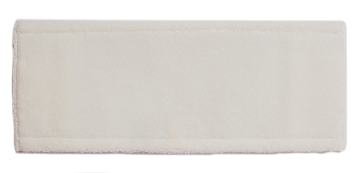 Euromop Olympic Snow mikrošķiedras mop-lupata 40cm ar melītēm un kabatām