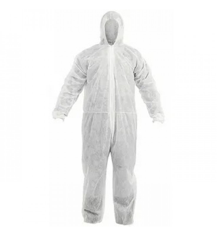 BaltLine одноразовый комбинезон PP, 2XL, 180 x70см, белый