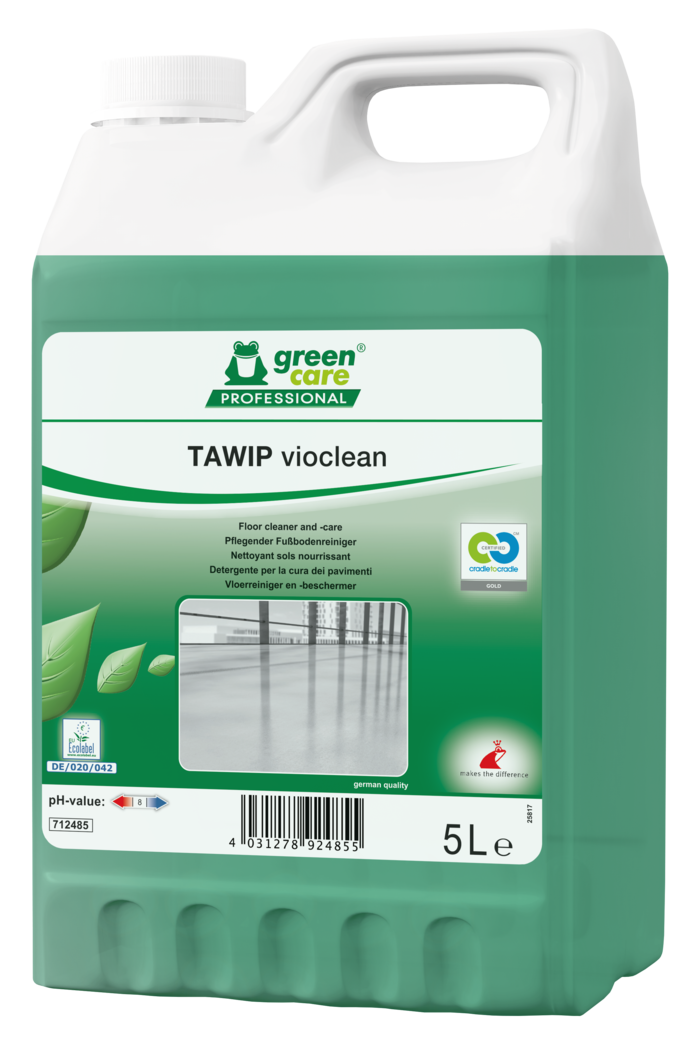 GREEN CARE TAWIP VIOCLEAN C2C grīdu tīrīšanas un kopšanas līdzeklis, 5L