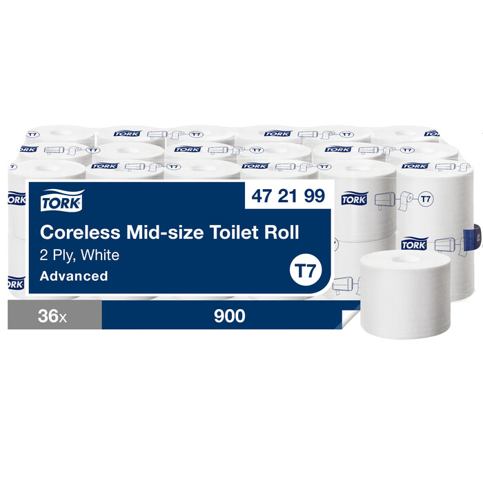 Tork Coreless Adv туалетная бумага 103,5 м, 900 листов, T7
