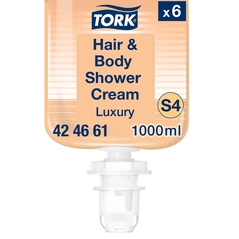Tork Luxury dušas krēms matiem un ķermenim 1000ml S4