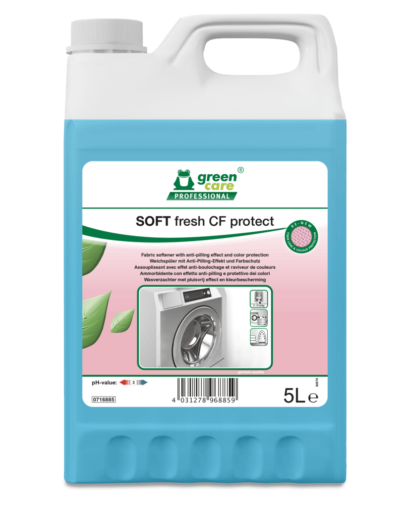 Green Care SOFT fresh CF protect veļas mīkstinātājs 5L