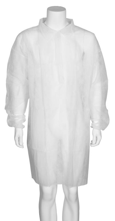 Abena халаты нетканые(non-woven), белые L/XL 5шт.