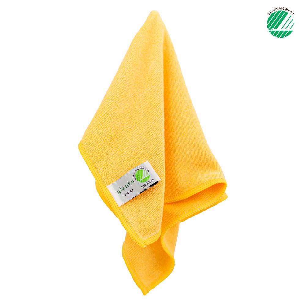 GreenTex Handy тряпочка из микроволокна, желтая, 38x38см, 320гр.