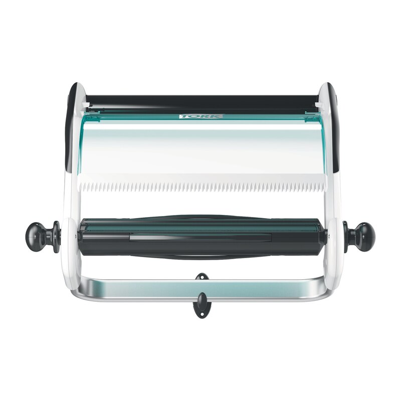 Tork sienas statīvs industriālam ruļļim , W1, tirkīza/balts