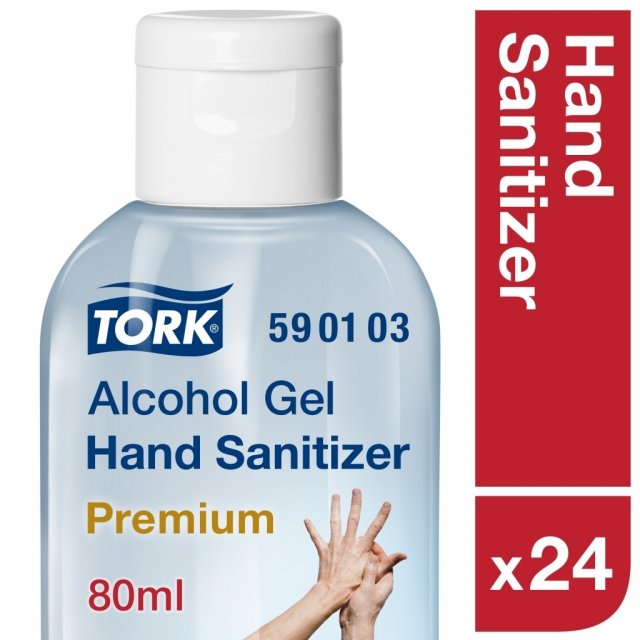 Tork gelveida roku dezinfekcijas līdzeklis 80ml (portatīvais)