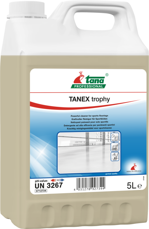 Tanex Trophy чистящее средство для полов в спортивных залах 5 л