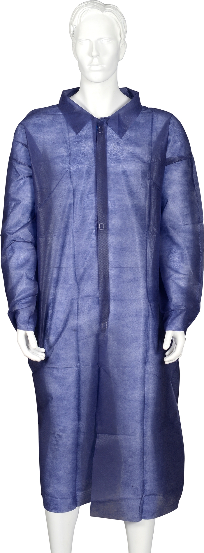 Abena халаты PP XXL/3XL на липучках, темно синие,  5 шт.