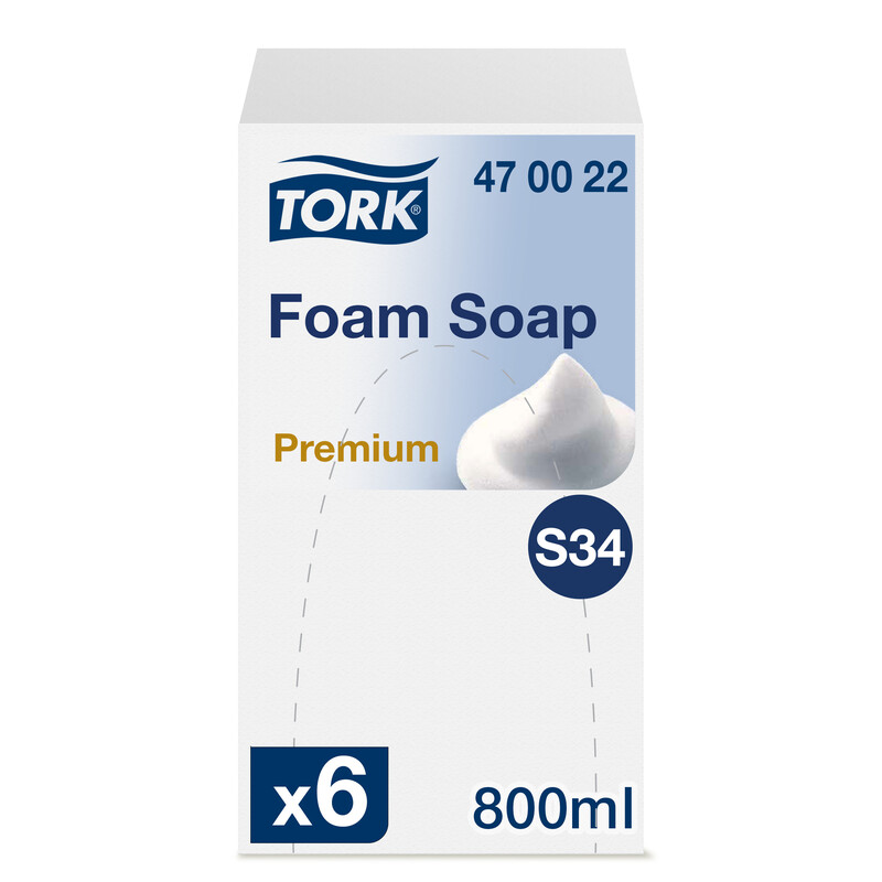 Tork Premium putu ziepes 800ml S34