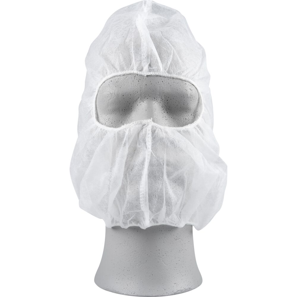 Abena cepure balaklava PP, one size, 100 gab., balta