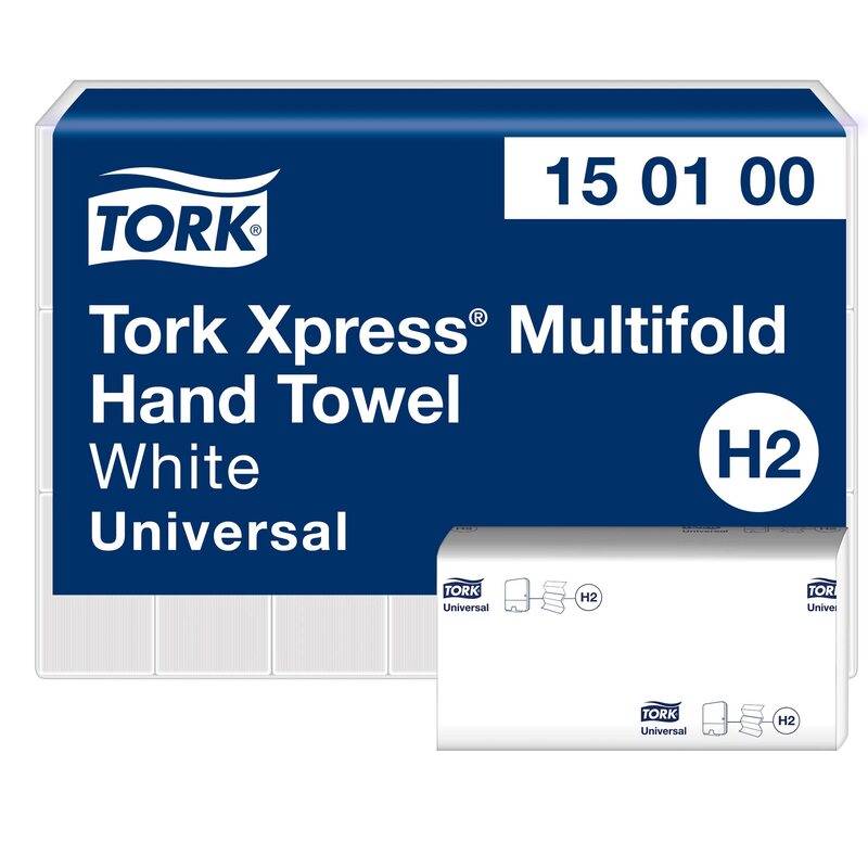 Tork Xpress Z-fold roku dvieļi 230 salv.1-kārt. H2, 25,5x19,6cm