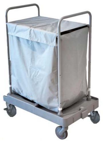 Euromop Carrello ratiņi mazgājamai veļai 200L (viesnīcām)
