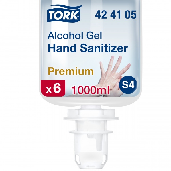 Tork gelveida dezinfekcijas līdzeklis rokām, uz spirta bāzes 1000ml S4