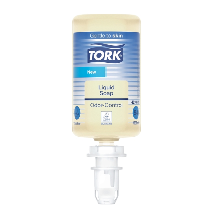 Tork šķidrās ziepes rokām, smaku novēršanai, 1000 ml, S4, bez smaržas