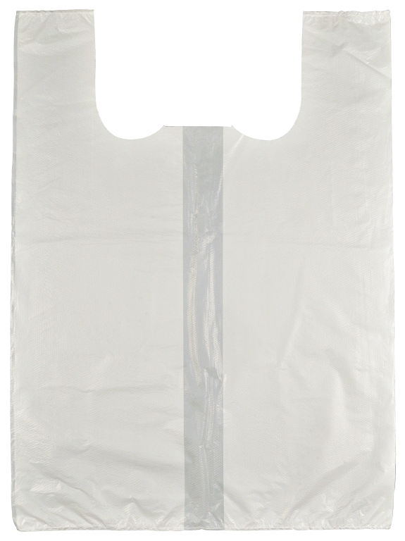 Iepirkumu maisi HDPE 56x76cm, 40L, 15mkr, balti, 100 gab. 