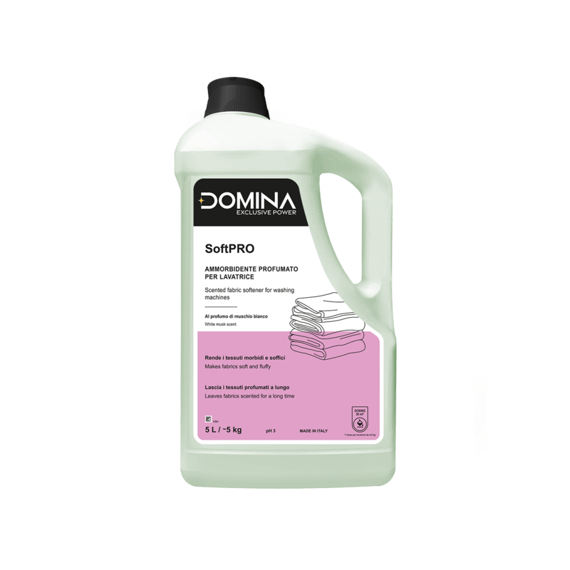 DOMINA SOFTPRO смягчитель для белья,белый мускус, 5л