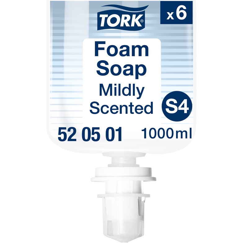 Tork Mild мыло-пена 1000мл S4 (2500 доз)